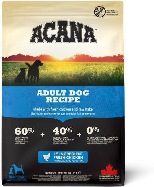 Acana Dog recipe Adult Hondenvoer Gevogelte 2 kg