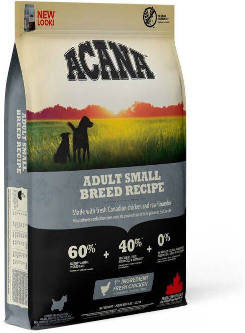 Acana Dog recipe Adult Small Hondenvoer Gevogelte 6 kg