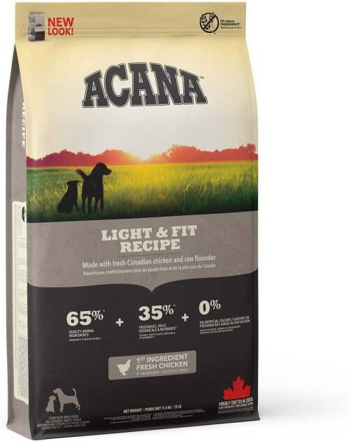 Acana Dog recipe Light Hondenvoer Gevogelte 11 4 kg