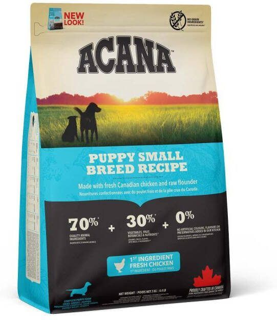 Acana Dog recipe Puppy Small Hondenvoer Gevogelte 2 kg