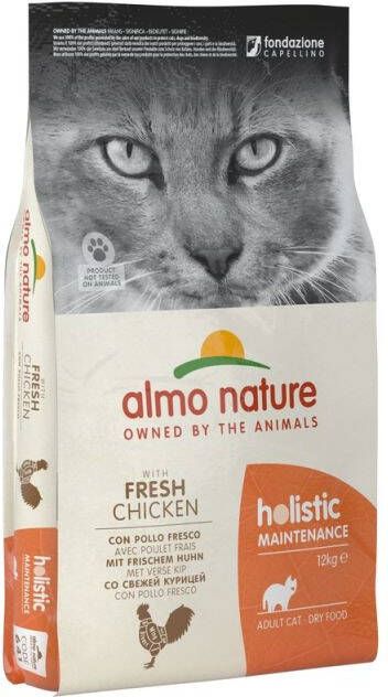 Almo Holistic Kattenvoer Kip 12 kg