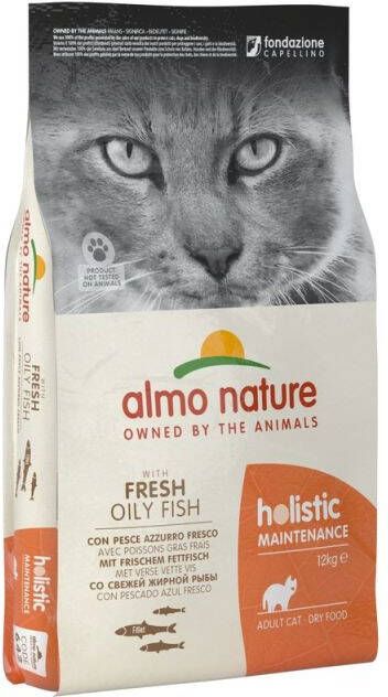 Almo Holistic Kattenvoer Witvis 12 kg