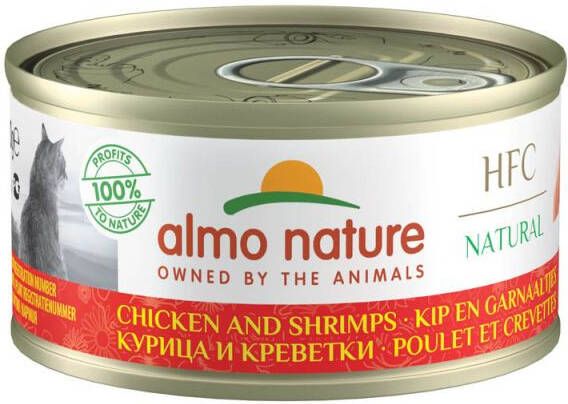 Almo Natural Kattenvoer Kip Vis 70 gram