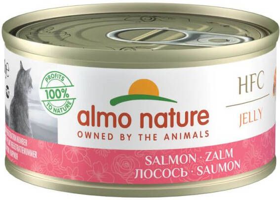 Almo Natural Kattenvoer Zalm 70 gram