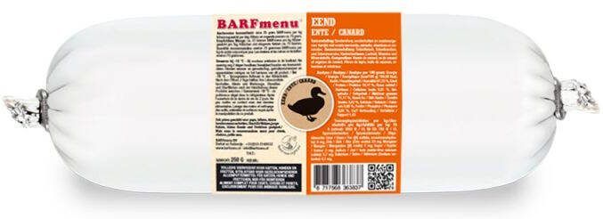 Barfmenu Kattenvoer Eend 250 gram
