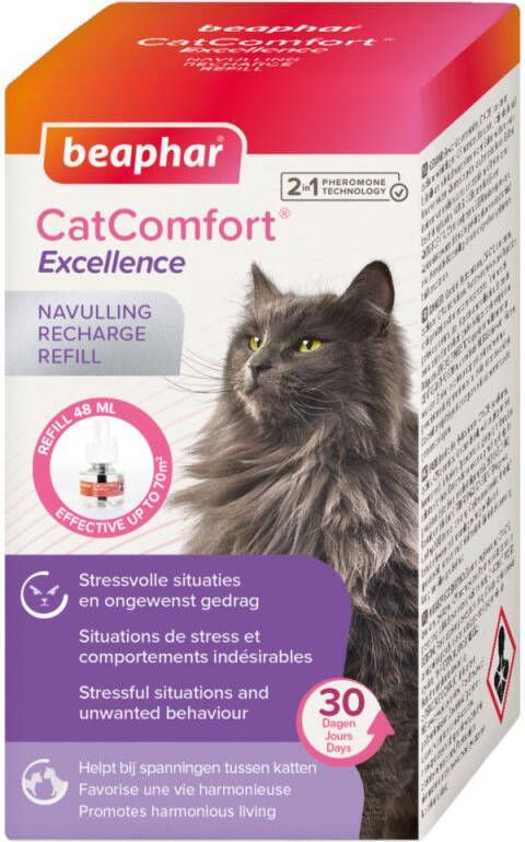 Beaphar CatComfort Excellence Navulling Kalmeringsmiddel 1 stuk