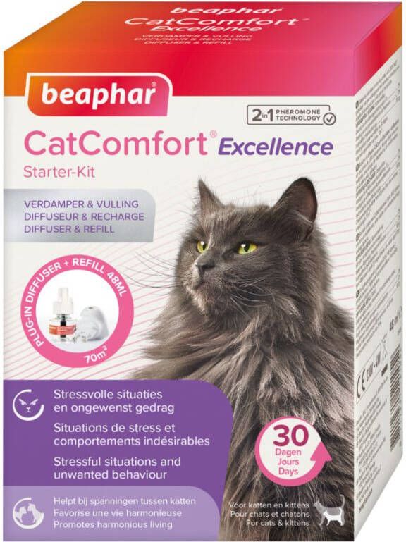 Beaphar CatComfort Excellence Starter-Kit Kalmeringsmiddel 1 stuk