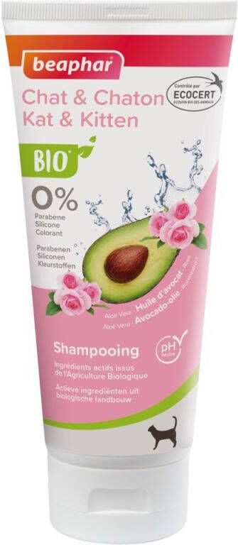 Beaphar Kat & Kitten Bio Kattenshampoo 200 ml