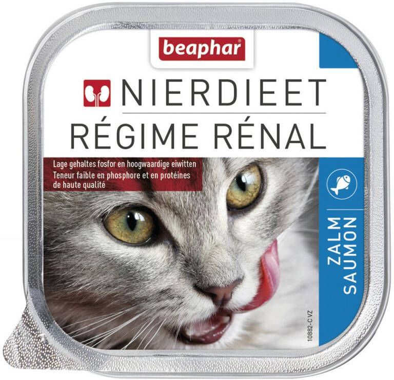 Beaphar Nierdieet Kattenvoer Zalm 100 gram