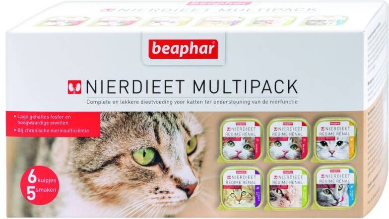 Beaphar Nierdieet Taurine Kattenvoer Zalm Kip 0 006 kg