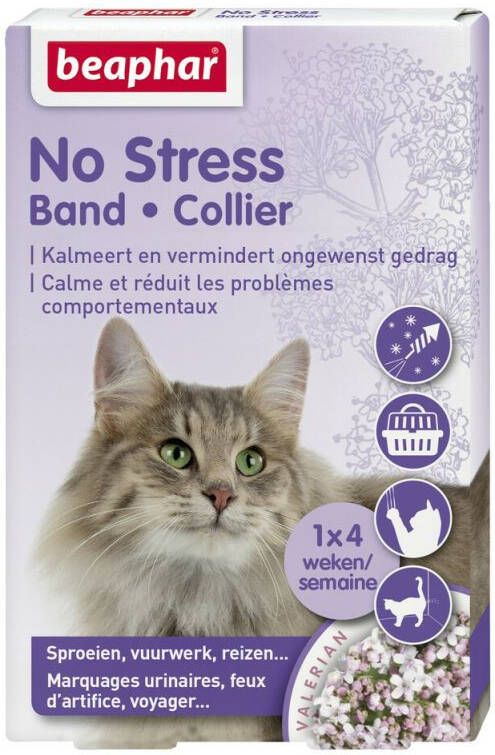 Beaphar No Stress band Kat Diergeneesmiddel 1 stuk