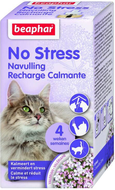 Beaphar No Stress Navulling Kat Diergeneesmiddel 30 ml