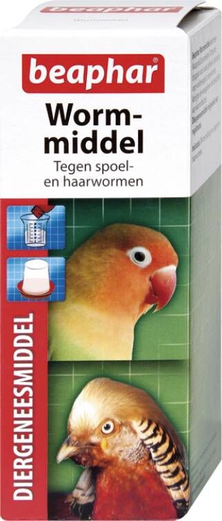 Beaphar Wormmiddel Vogel Knager Wormmiddel 100 ml