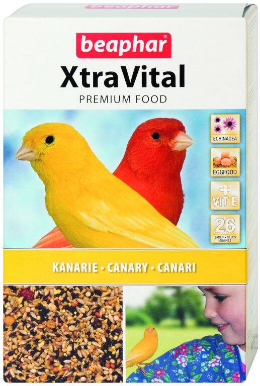 Beaphar XtraVital Kanarie Vogelvoer Volledig voer 500 gram