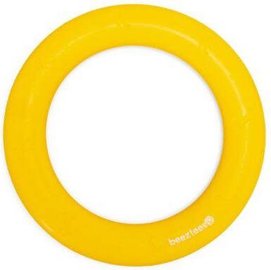 Beeztees Apporteerspeelgoed ring Hondenspeelgoed Geel 22x22x3 cm