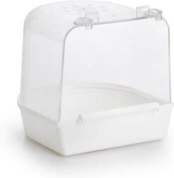 Beeztees Rond badhuisje voor vogels groot wit