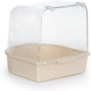 Beeztees Badhuisje Plastic 13x13x13cm Beige