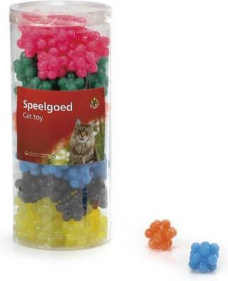 Beeztees Bal Kattenspeeltje Gekleurd 10x10x23 5 1 g