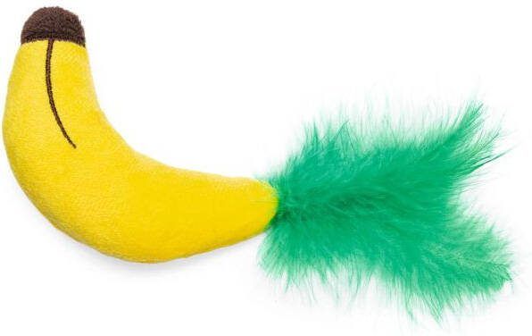 Beeztees Banaan Jungle Kattenspeeltje Geel