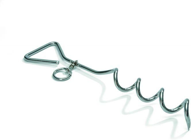 Beeztees Aanlegpin Hond Zilver Metaal Medium