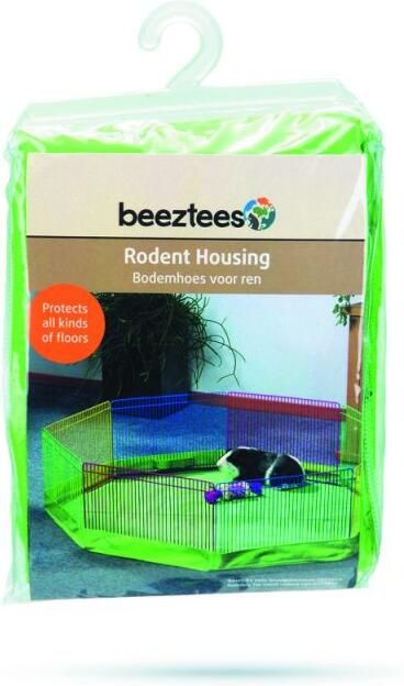 Beeztees Bodemhoes voor Knaagdieren 8 panelen 85x85x5 cm Groen Klein