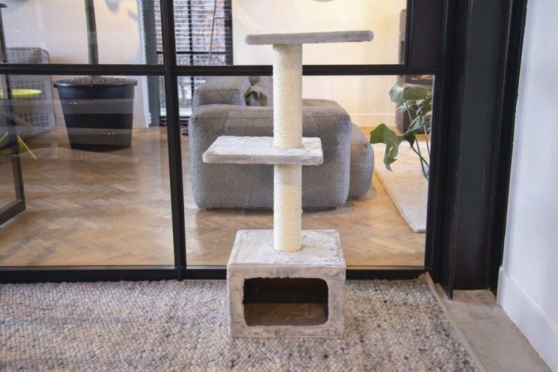 Beeztees Dora Stof Grijs 38x38x91 cm