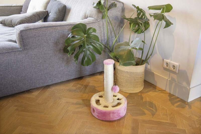 Beeztees Hide Met Seek Krabpaal Gotropicleanha 27x27x40