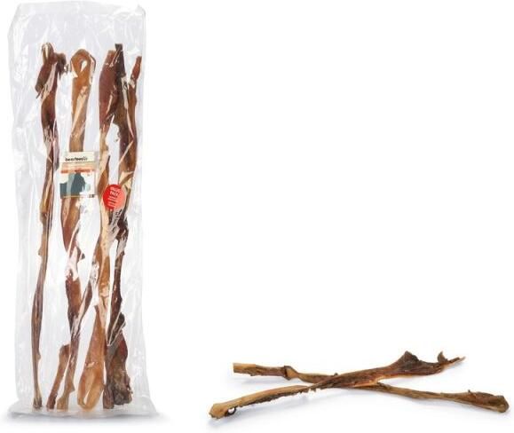 Delisnacks runderkophuid 80 cm hondensnack 5 stuks