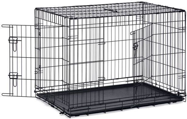 Beeztees Hondenbench Zwart 107x70x76 cm Extra groot