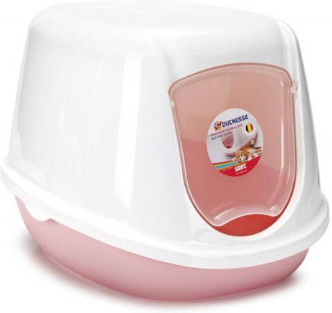 Beeztees SAVIC Duchesse Kittenbak Kattenbak 44x44x32cm Roze Wit