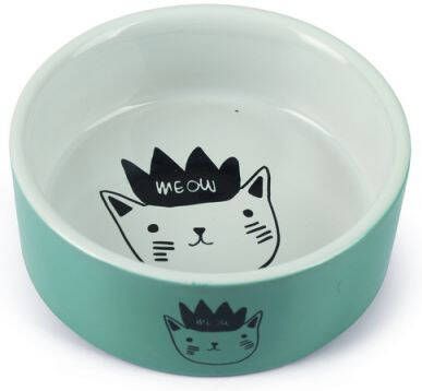 Beeztees Eek Keramiek Voerbak ø11 5 x 4 CM Blauw