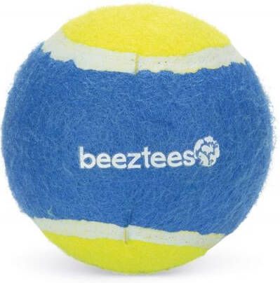 Beeztees Fetch Tennisbal Ballen Blauw Geel