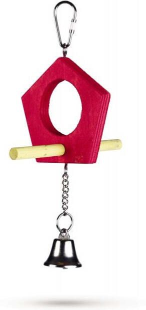 Beeztees Houten vogelspeeltje Flox 15 cm