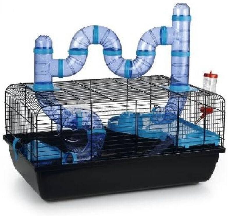 Beeztees Fred Knaagdierenkooi 58x38x29 cm Zwart Klein