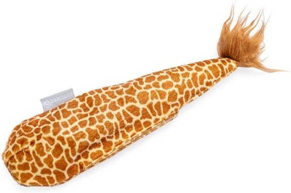 Beeztees Giraffestaart Jungle Kattenspeeltje Bruin