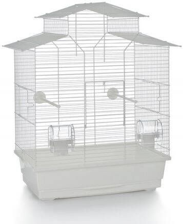 Warentuin Vogelk Iza 2 Pagode Wit 45x28x59 5 Pet Products