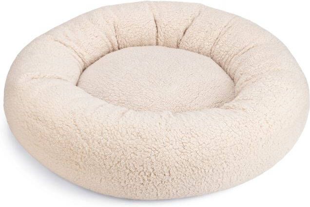 Beeztees Jaxx Orthopedisch Hondenmand Beige 70x70x25cm Groot