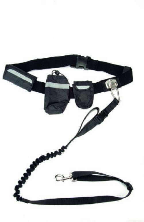 Beeztees Handfree Joggingset Hondenriem Nylon Medium 100 135 cm
