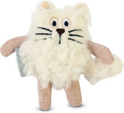 Beeztees Kat Faline Knuffels Wit 15 x 10 x 3 cm