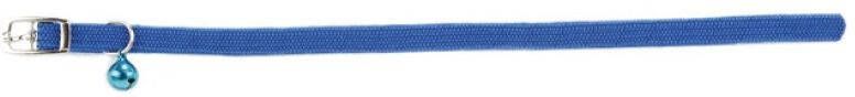 Beeztees Nylon kattenbandje met bel Blauw