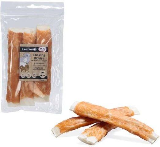 Beeztees Kauwsnack Hondensnack Kip Vis 3 stuks