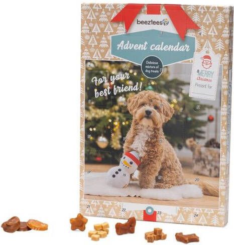 Beeztees Kerst Adventskalender Paw Hondensnack