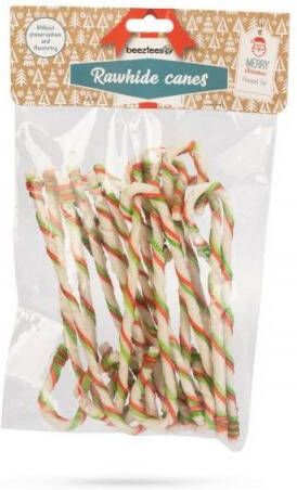 Beeztees Kerststok Munchy Hondensnack 16 stuks