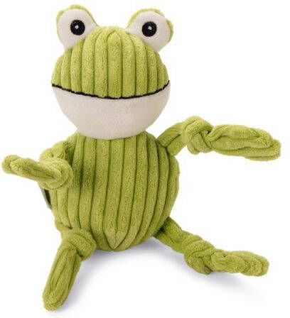 Beeztees Kikker Froggy Hondenspeeltje Knuffels Groen 30x11x8 5 cm