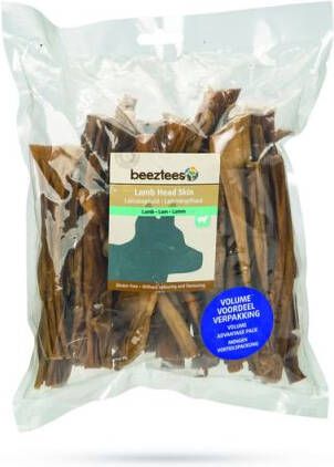 Beeztees Lamskophuid Hondensnack 300 gram