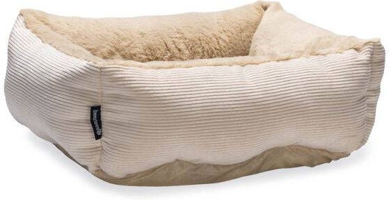 Beeztees Moza Ligbed Pluche Beige