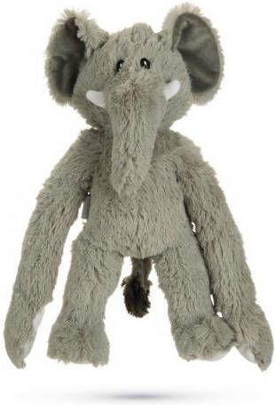 Beeztees Olifant James Knuffel Knuffels Grijs 40 x 20 x 12 5 cm 1 stuk