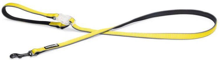 Beeztees Parinca Reflecterende Hondenriem Geel Nylon 150x2x0 4 cm