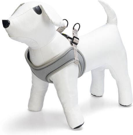 Beeztees Parinca Instaptuig Hondentuig Grijs Nylon XL 50-60x2 cm