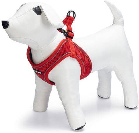 Beeztees Parinca Instaptuig Hondentuig Rood Nylon L 44-55x2 cm